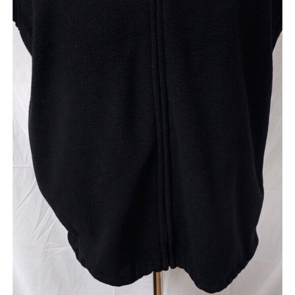 Rocky Men's Large Black Fleece Full Zip Pockets Embroidered Logo Jacket Vest - Picture 3 of 13